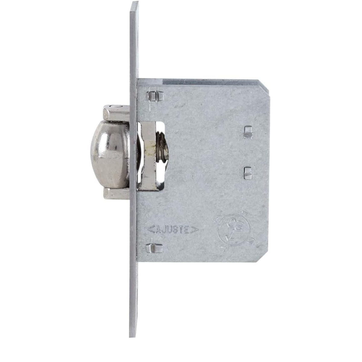 Fechadura Rolete 4005 Auxiliar Inox Polido Arouca 42191_0